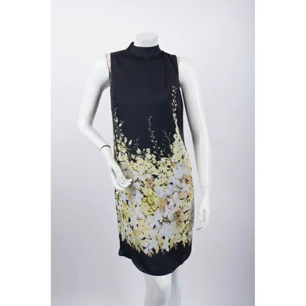 Hobbs Womens Delilah Tunic Dress US 2 EU 34 Floral